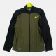 Nike Dri-FIT Τζάκετ Χακί Μαύρο /pre owned
